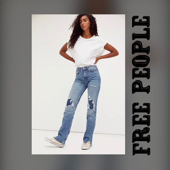 Denim - Free people distressed jeans